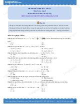 Đề thi giữa kì 1 Toán 8 - Đề số 2 - Kết nối tri thức